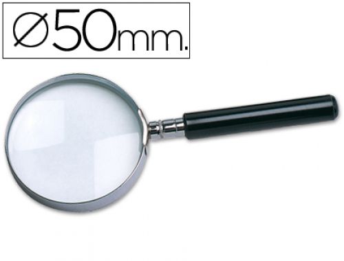 Lupa cristal q-connect aro metalico - 50 mm , Liderpapel , 24462 , 8423473244627